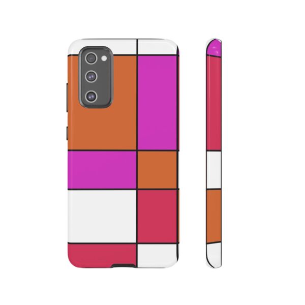 Rainbow Designs Mondrian Art On Tough Cases Custom Phone Cases For iPhone Google Pixel and Samsung Series - Image 75