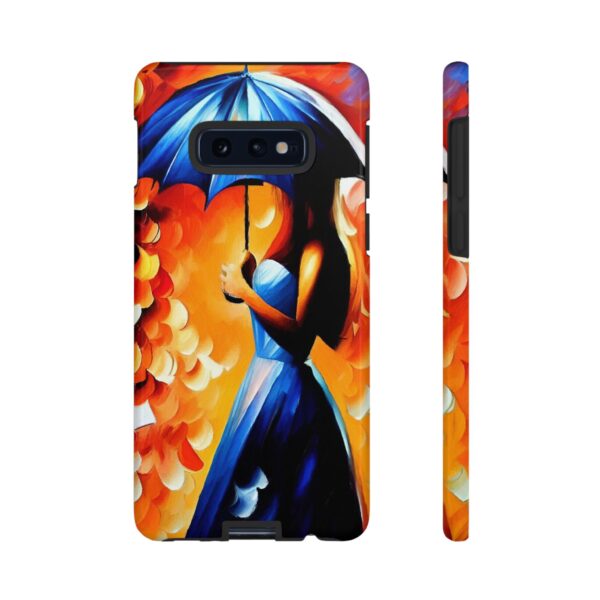 Rainbow Designs Woman With Umbrella On Tough Cases Custom Phone Case For iPhone and Samsung Series - Image 13