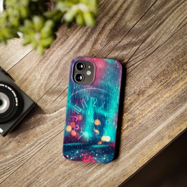 Rainbow Designs Antique Clock On Slim Phone Cases Case-Mate Custom Phone Cases For iPhone and Samsung Series - Image 45