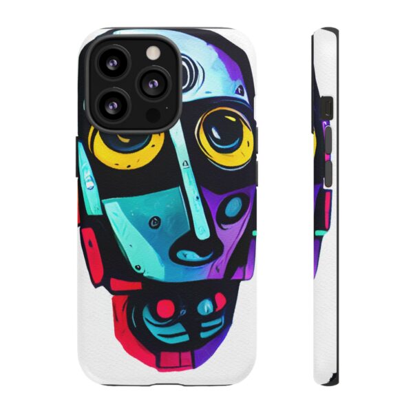 Rainbow Designs Robot On Tough Cases Custom Phone Cases For iPhone Google Pixel and Samsung Series - Image 49