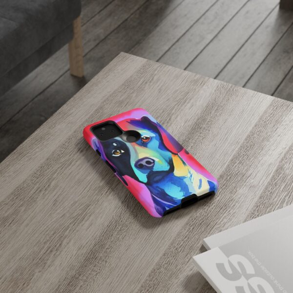 Rainbow Designs Dog Portrait On Tough Cases Custom Phone Cases For iPhone Google Pixel and Samsung Series - Image 70