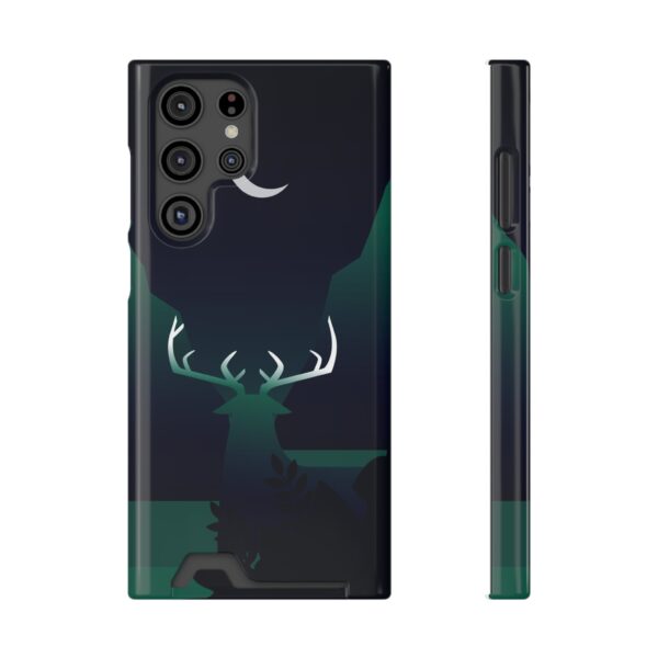 Rainbow Designs Deer On Phone Case With Card Holder Custom Phone Case For iPhone and Samsung - Image 17