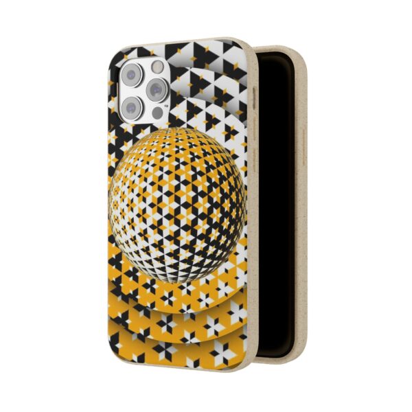 Yellow Gold Sphere Biodegradable Cases For iPhone and Samsung - Image 26