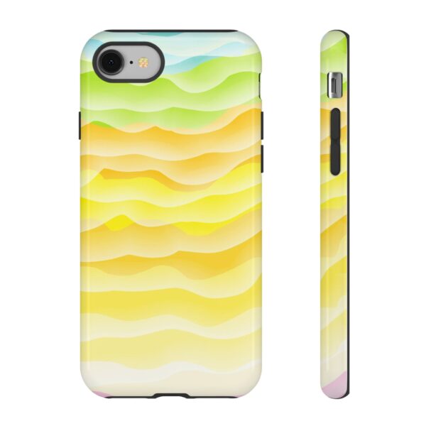 Rainbow Designs Watercolor painting On Tough Cases Custom Phone Cases For iPhone Google Pixel and Samsung Series