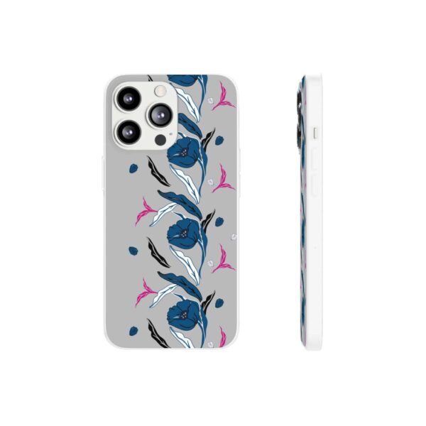 Rainbow Designs Blue Poppies On Flexi Cases Custom Phone Cases For iPhone and Samsung Series - Image 133