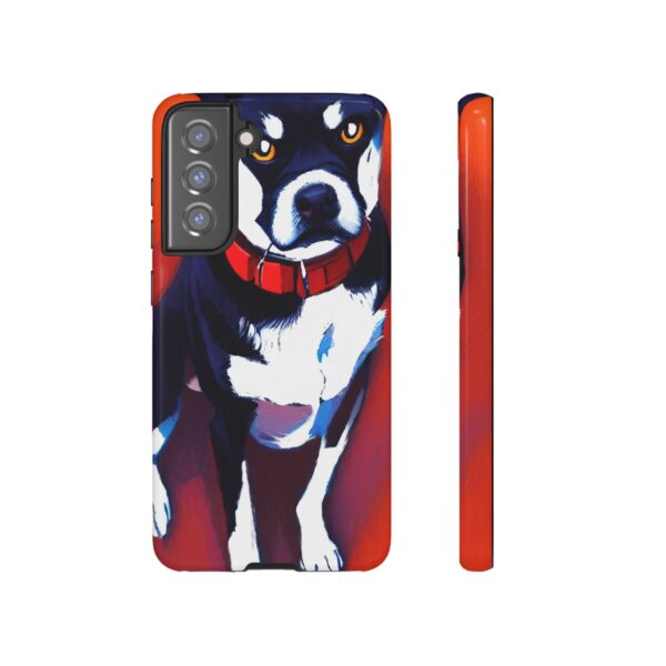 Rainbow Designs Dog Portrait On Tough Cases Custom Phone Cases For iPhone Google Pixel and Samsung Series. - Image 79