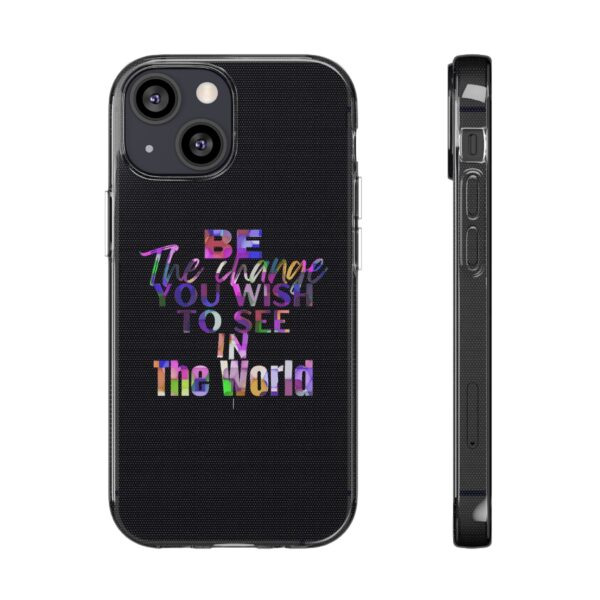 Rainbow Designs Clear Silicone Phone Cases For IPhone Series - Image 3