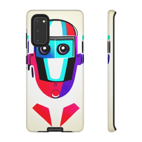 Rainbow Designs Robot On Tough Cases Custom Phone Cases For iPhone Google Pixel and Samsung Series - Image 26