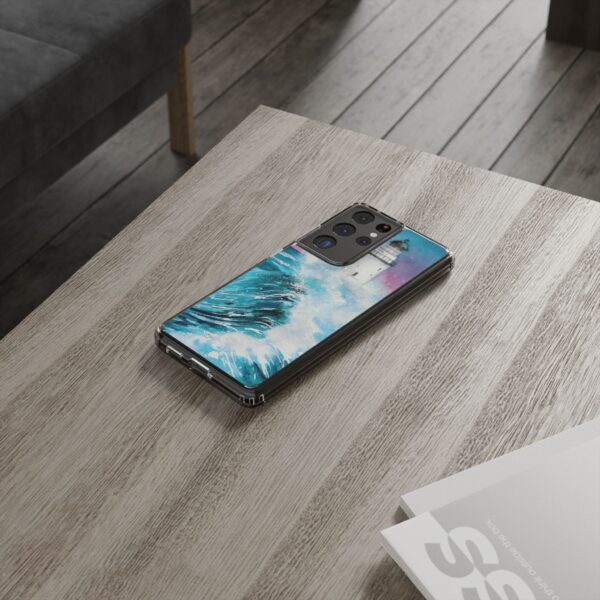 Crashing Waves Clear Case 🌊 for the enchanting iPhone 14! 📱✨ - Image 20