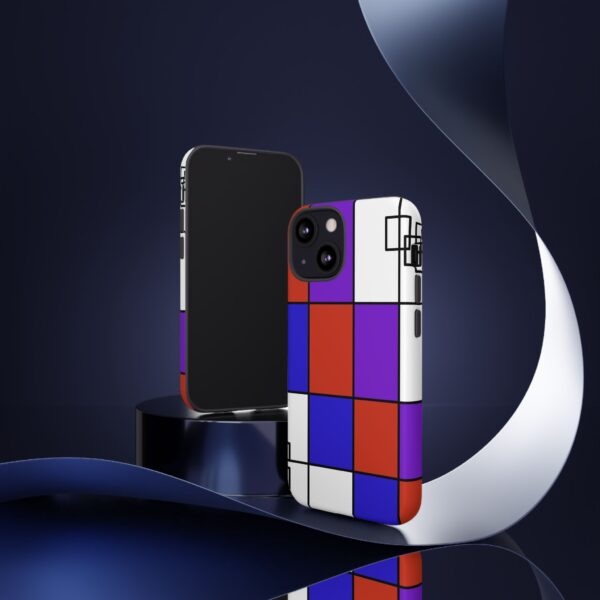 Rainbow Designs Mondrian Art On Tough Cases Custom Phone Cases For iPhone Google Pixel and Samsung Series - Image 46