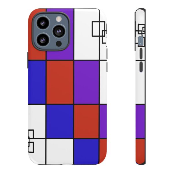 Rainbow Designs Mondrian Art On Tough Cases Custom Phone Cases For iPhone Google Pixel and Samsung Series - Image 53