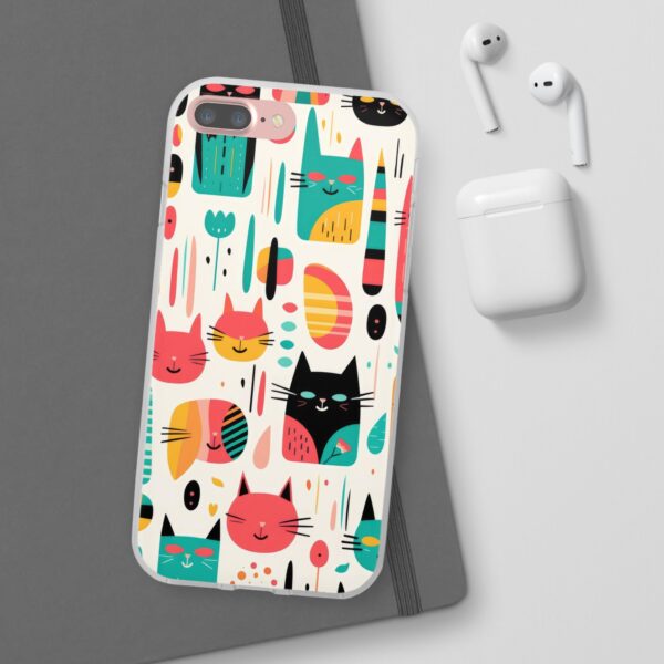 Cute Kitten Flexi Cases 2 For iPhone and Samsung - Image 85