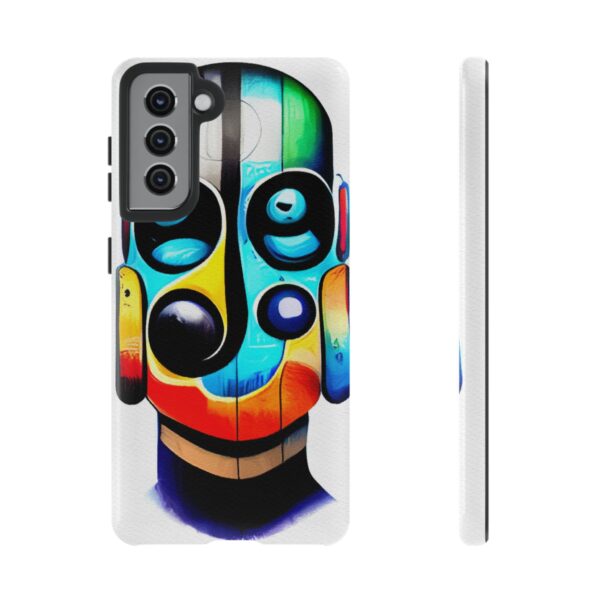 Rainbow Designs Robot On Tough Cases Custom Phone Cases For iPhone Google Pixel and Samsung Series - Image 55