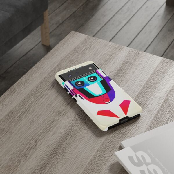 Rainbow Designs Robot On Tough Cases Custom Phone Cases For iPhone Google Pixel and Samsung Series - Image 72