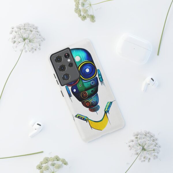 Rainbow Designs Robot On Tough Cases Custom Phone Cases For iPhone Google Pixel and Samsung Series - Image 42