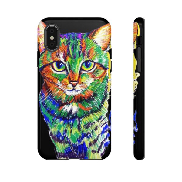 Rainbow Designs Master Cat On Tough Cases Custom Phone Cases For iPhone Google Pixel and Samsung Series - Image 5