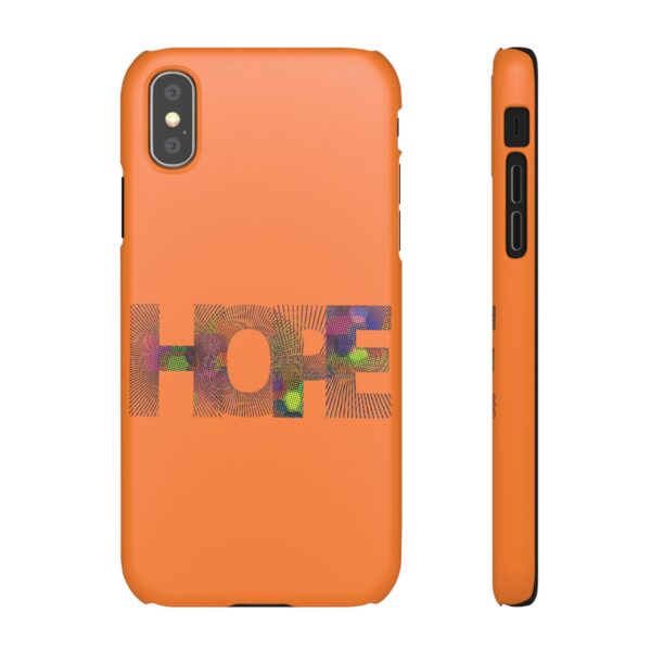 Rainbow Designs "HOPE" On Snap Cases For iPhone  and Samsung - Image 29