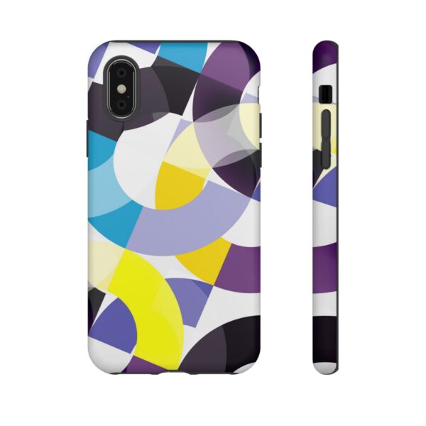 Rainbow Designs Rings On Tough Cases Custom Phone Cases For iPhone Google Pixel and Samsung Series - Image 6