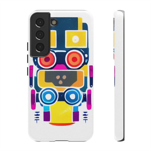 Rainbow Designs Robot On Tough Cases Custom Phone Cases For iPhone Google Pixel and Samsung Series - Image 83