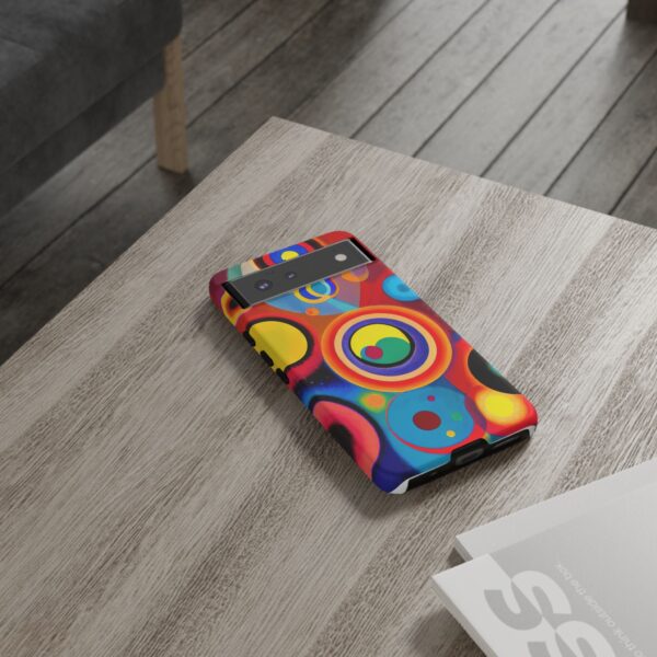 Rainbow Designs Circles in Circles On Tough Cases Custom Phone Cases For iPhone Google Pixel and Samsung Series - Image 74