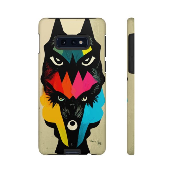 Rainbow Designs Wolf Head On Tough Cases Custom Phone Cases For iPhone Google Pixel and Samsung Series - Image 14