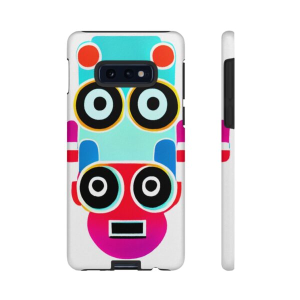 Rainbow Designs Robot On Tough Cases Custom Phone Cases For iPhone Google Pixel and Samsung Series - Image 14