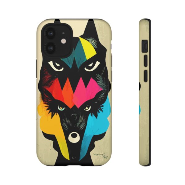 Rainbow Designs Wolf Head On Tough Cases Custom Phone Cases For iPhone Google Pixel and Samsung Series - Image 31