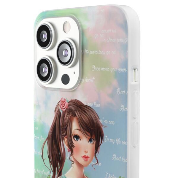 Girl With Flowers Flexi Cases for Samsung and iPhone - Image 134