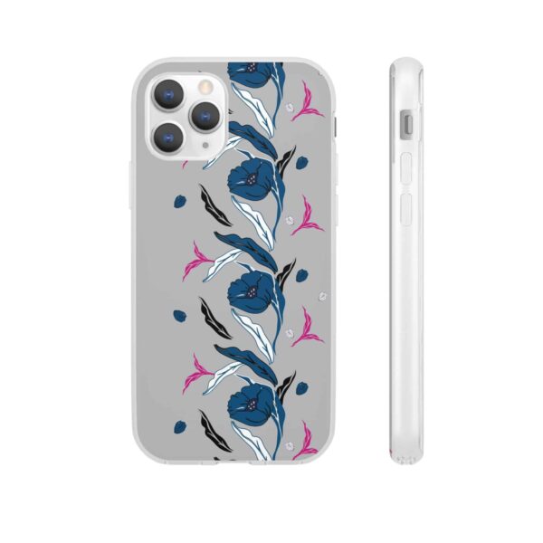 Rainbow Designs Blue Poppies On Flexi Cases Custom Phone Cases For iPhone and Samsung Series - Image 37