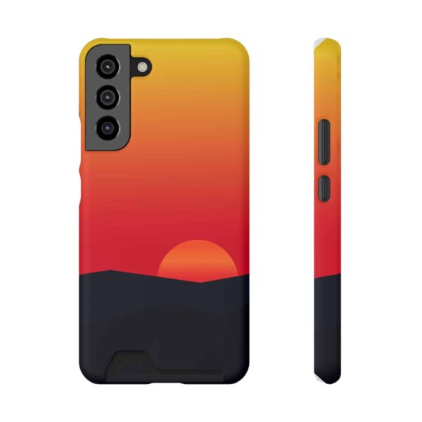 Mountain Scenery On Phone Case With Card Holder Custom Phone Cases For iPhone and Samsung - Image 13