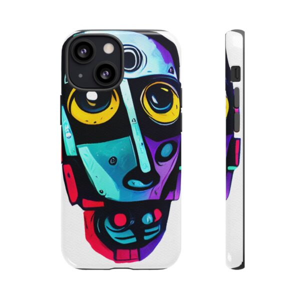 Rainbow Designs Robot On Tough Cases Custom Phone Cases For iPhone Google Pixel and Samsung Series - Image 43