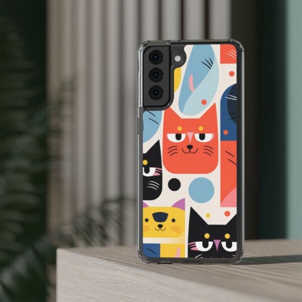 Cute cats Clear Cases For iPhone and Samsung - Image 18