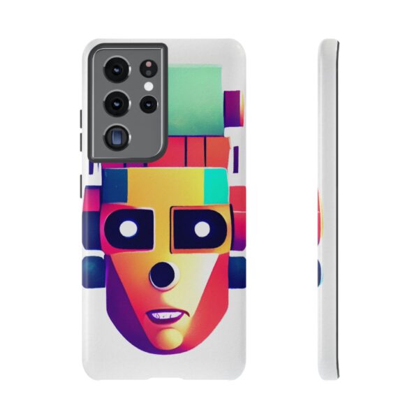 Rainbow Designs Robot On Tough Cases Custom Phone Cases For iPhone Google Pixel and Samsung Series - Image 63