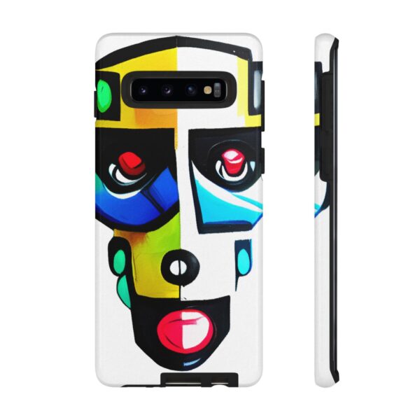 Rainbow Designs Robot On Tough Cases Custom Phone Cases For iPhone Google Pixel and Samsung Series - Image 16