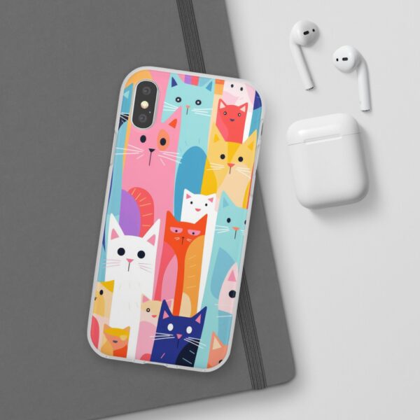 Cute Kitten Flexi Cases 3 For iPhone and Samsung - Image 113