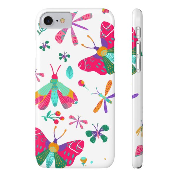 Rainbow Designs Butterflies On Slim Phone Cases Case-Mate Custom Phone Cases For iPhone and Samsung Series - Image 2