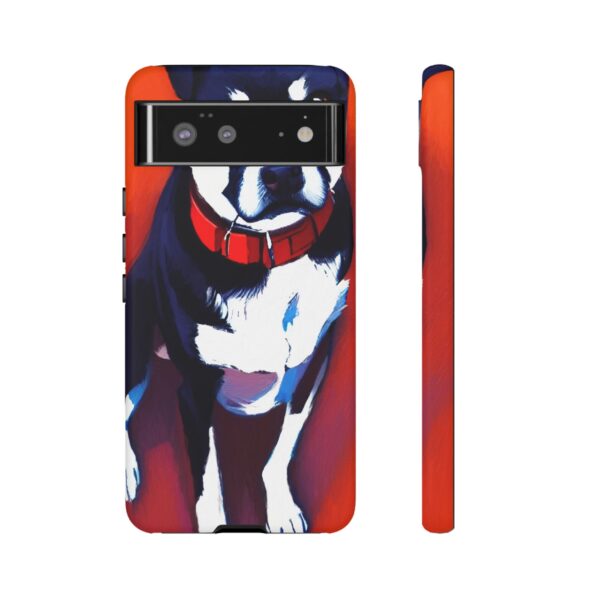 Rainbow Designs Dog Portrait On Tough Cases Custom Phone Cases For iPhone Google Pixel and Samsung Series. - Image 73