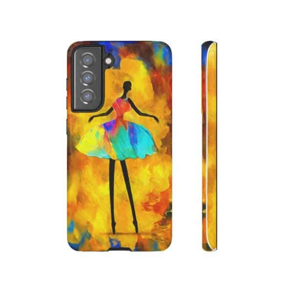 Rainbow Designs Ballerina On Tough Cases Custom Phone Cases For iPhone Google Pixel and Samsung Series - Image 61