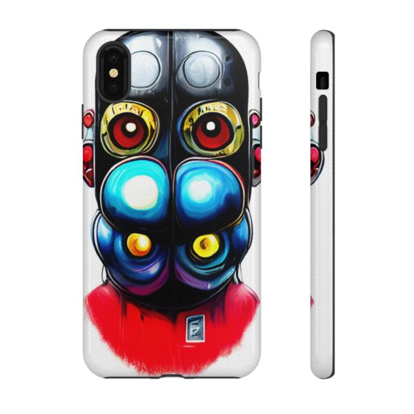 Rainbow Designs Robot On Tough Cases Custom Phone Cases For iPhone Google Pixel and Samsung Series - Image 11