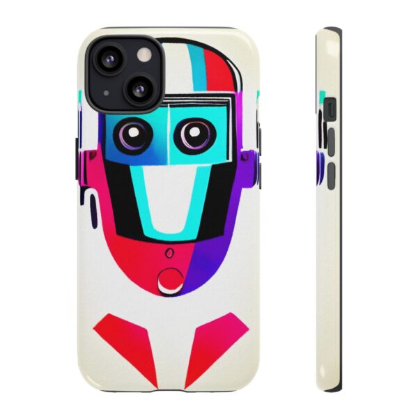 Rainbow Designs Robot On Tough Cases Custom Phone Cases For iPhone Google Pixel and Samsung Series - Image 39