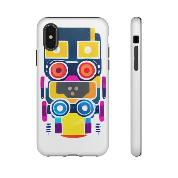 Rainbow Designs Robot On Tough Cases Custom Phone Cases For iPhone Google Pixel and Samsung Series - Image 10