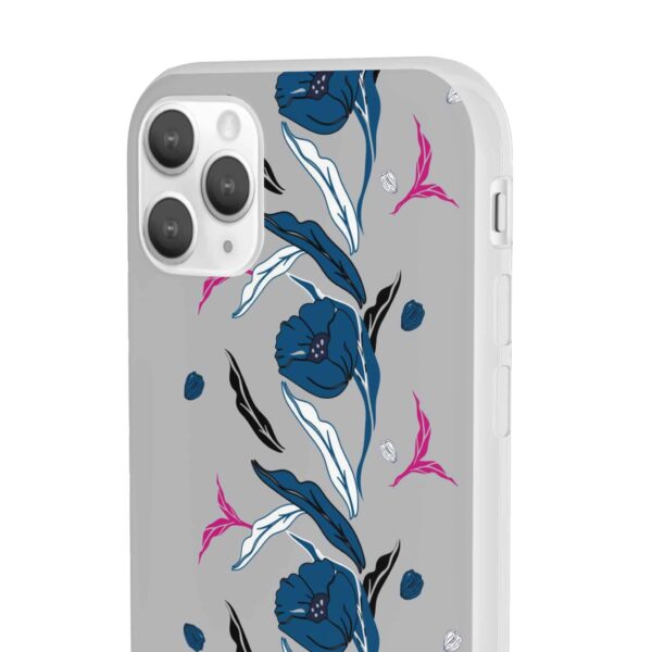 Rainbow Designs Blue Poppies On Flexi Cases Custom Phone Cases For iPhone and Samsung Series - Image 60