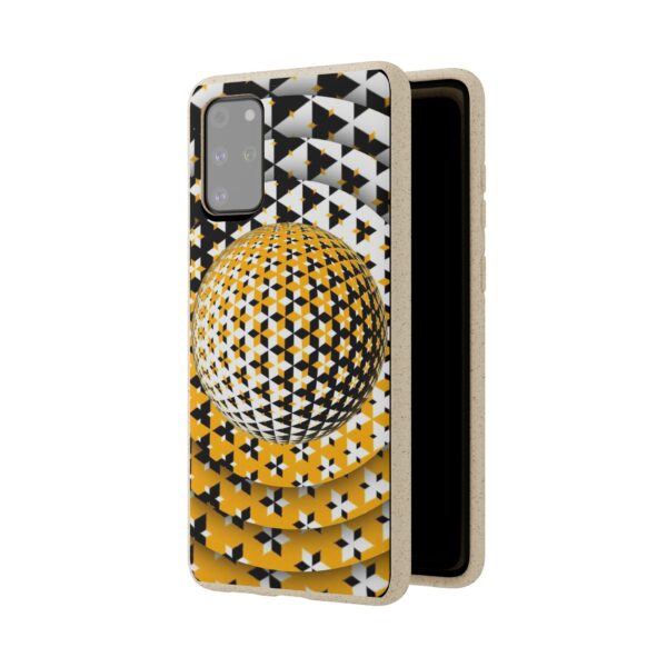 Yellow Gold Sphere Biodegradable Cases For iPhone and Samsung - Image 14