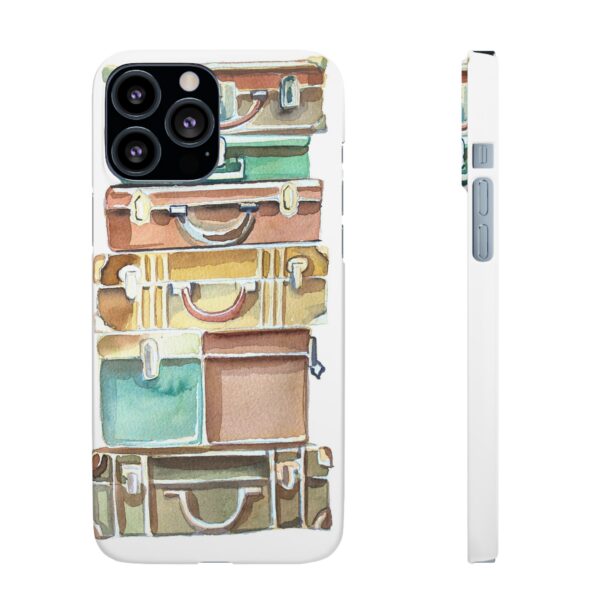 Suitcases stack Snap Cases Custom Phone Cases For Samsung Google Pixel and iPhone Lines - Image 99