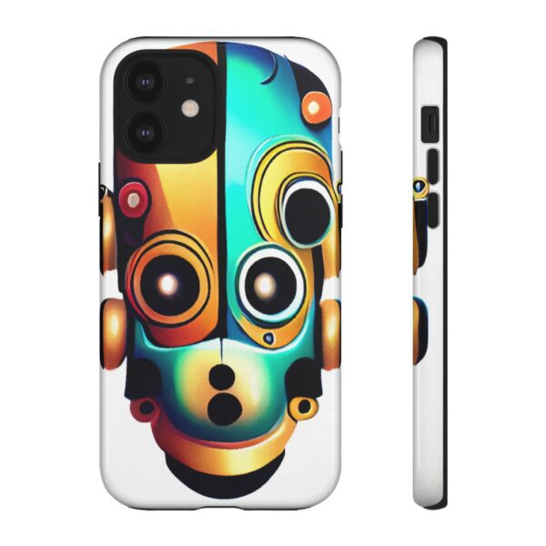 Rainbow Designs Robot On Tough Cases Custom Phone Cases For iPhone Google Pixel and Samsung Series - Image 33