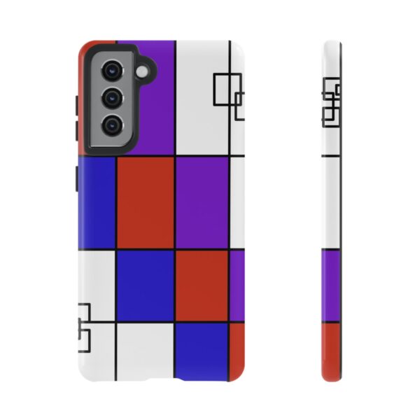 Rainbow Designs Mondrian Art On Tough Cases Custom Phone Cases For iPhone Google Pixel and Samsung Series - Image 55