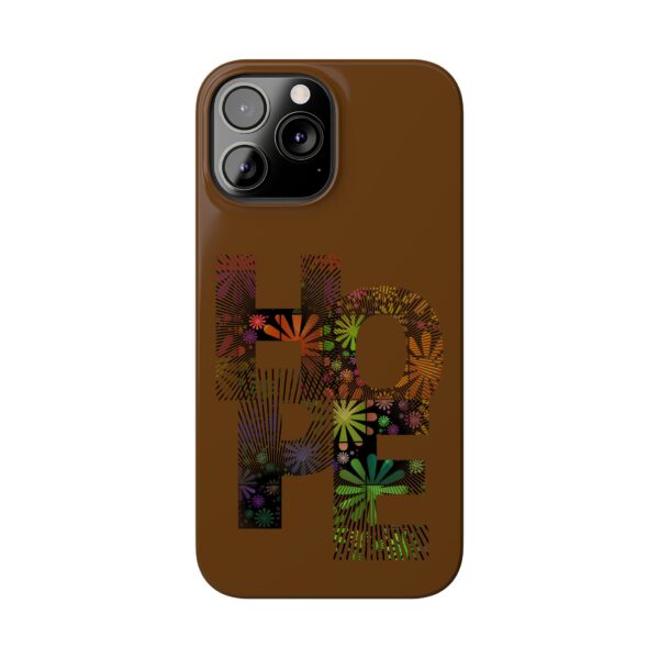 Rainbow Designs "HOPE" On Slim Phone Cases, Case-Mate For iPhone  and  Samsung - Image 35