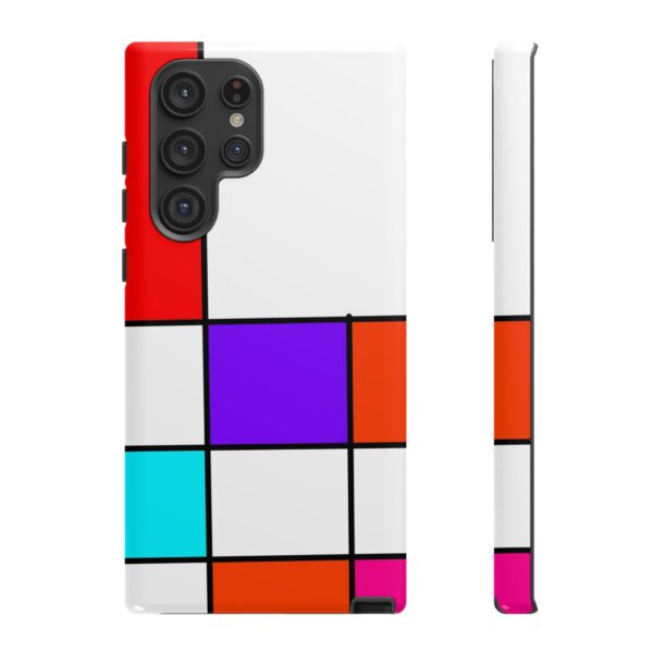 Rainbow Designs Mondrian Art On Tough Cases Custom Phone Cases For iPhone Google Pixel and Samsung Series - Image 91