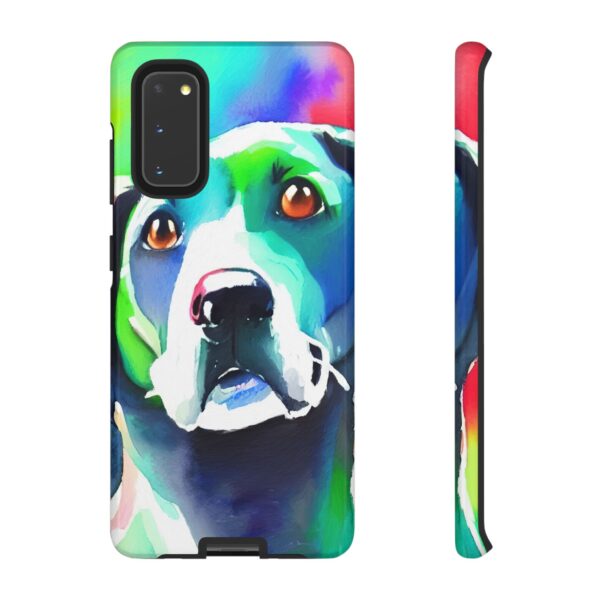 Dog Portrait On Tough Cases Custom Phone Cases For iPhone Google Pixel and Samsung Series - Image 25