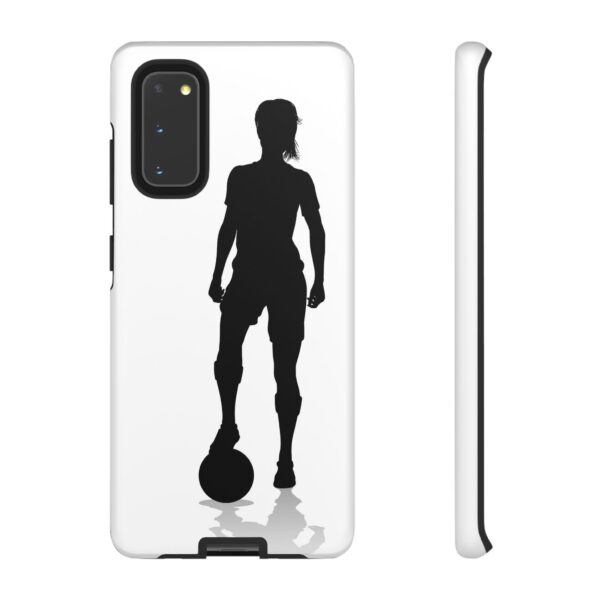 Silhouette Football Player Women Tough Cases Custom Phone Cases For iPhone Google Pixel and Samsung Series - Image 20